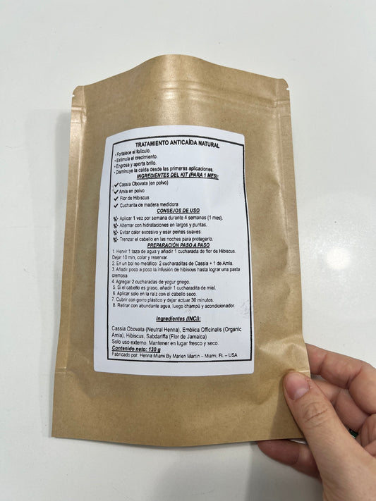 Tratamiento anticaída natural