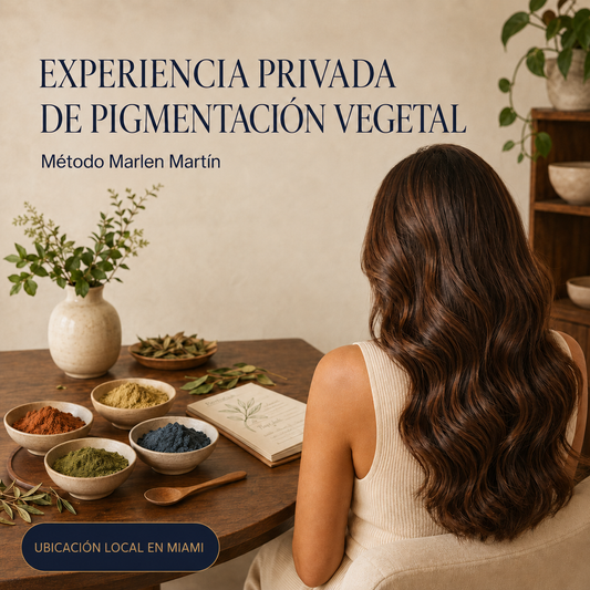 Experiencia Privada de Pigmentación Vegetal Método Marlen Martín