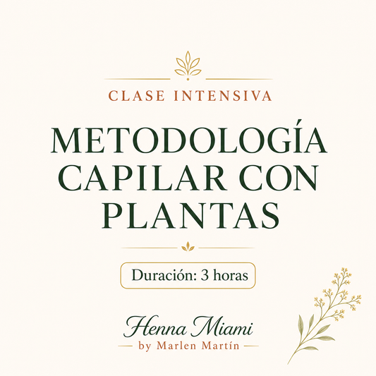 Curso Intensivo de Metodología para Sanar el Cabello – 4 Horas